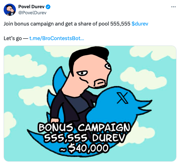 prize draw by POVEL DUREV!