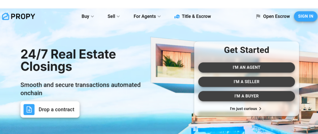 Propy: Revolutionizing Real Estate using Blockchain