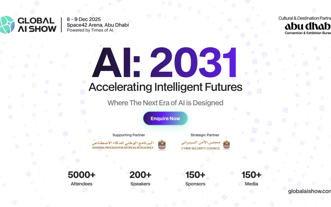VAP Group in association with Abu Dhabi Convention & Exhibition Bureau is set to host all AI futurists at The Global AI Show at Abu Dhabi, on 8-9th December 2025