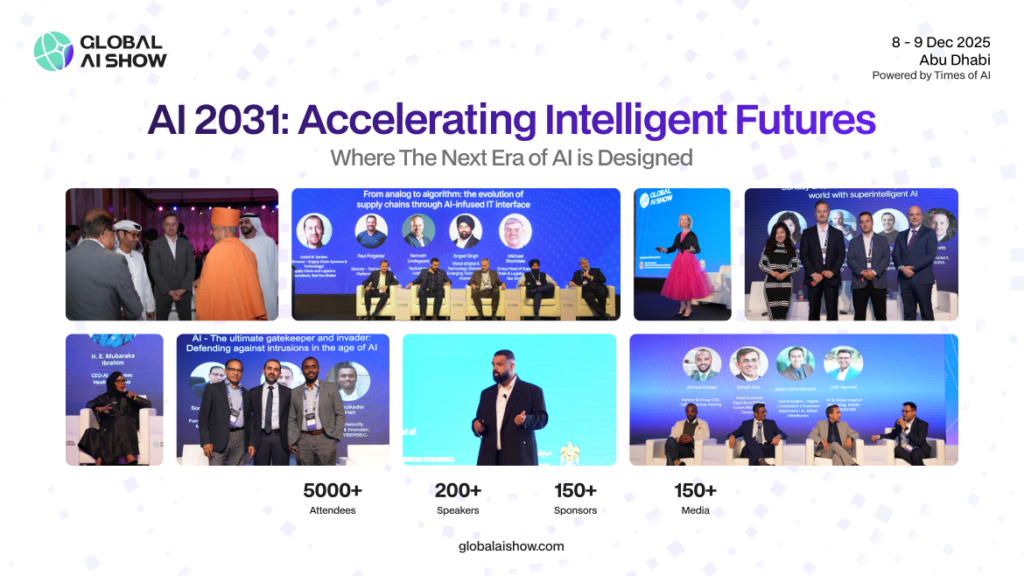 VAP Group in association with Abu Dhabi Convention & Exhibition Bureau is set to host all AI futurists at The Global AI Show at Abu Dhabi, on 8-9th December 2025