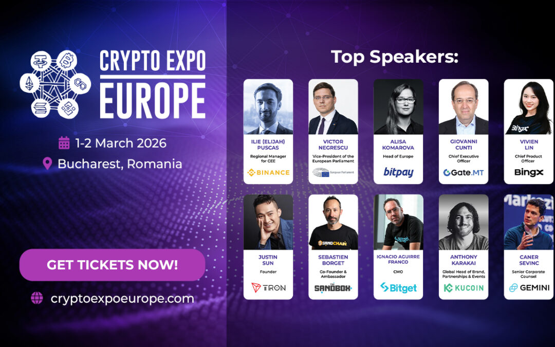 Crypto Expo Europe 2026: Eastern Europe’s Flagship Web3 Event Returns to Bucharest